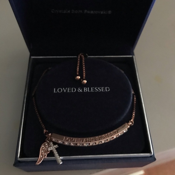 Loved and Blessed Religious Bracelet - Picture 1 of 3